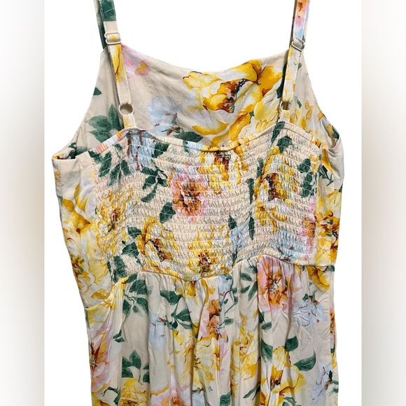 Old Navy Floral Soft Woven Cami Romper NWOT - Picture 6 of 7